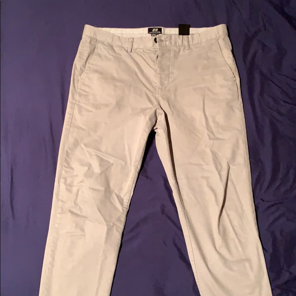 Slim fit chinos from H&M size 34R
